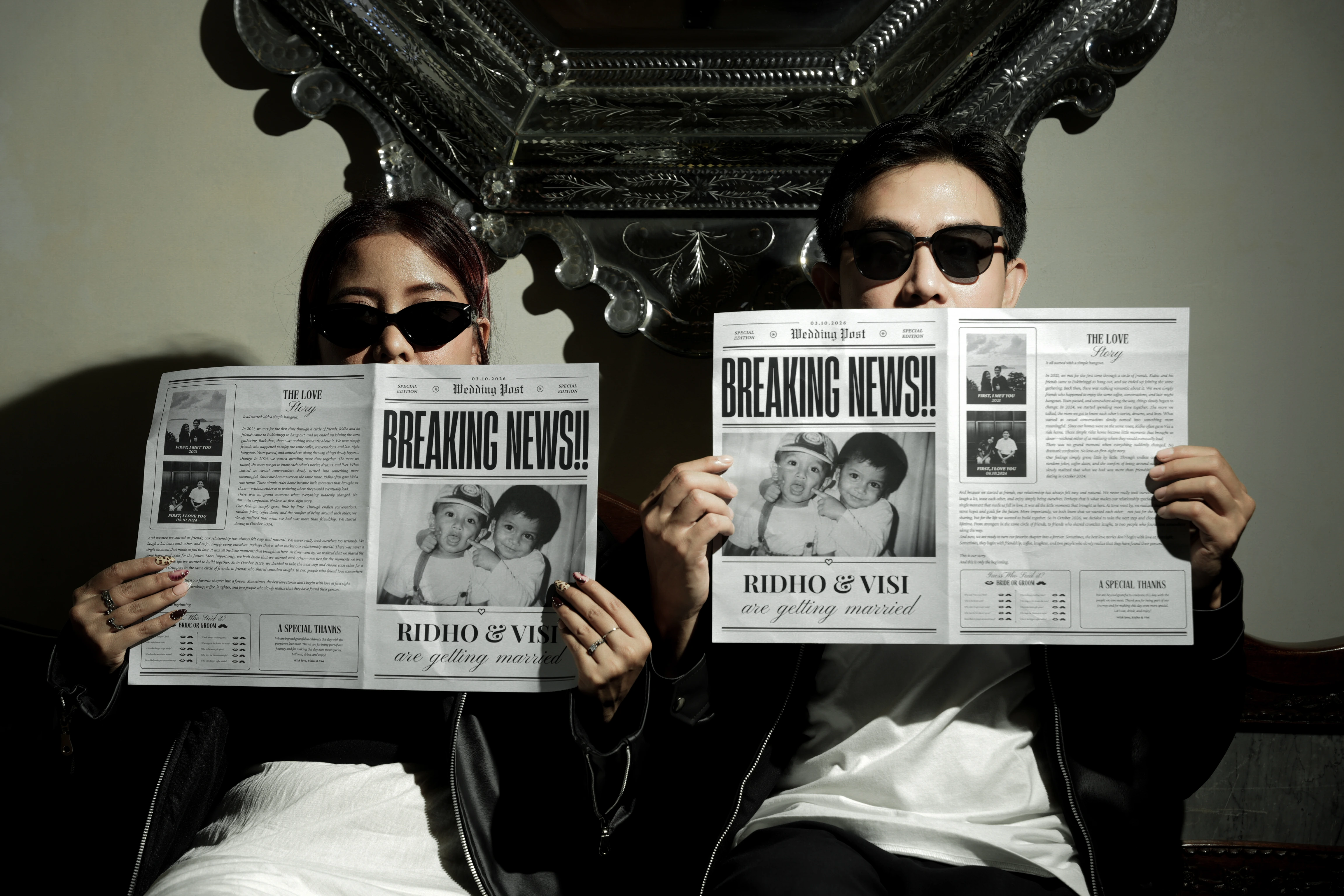 Ridho & Visi — Timeless Grace & Elegance